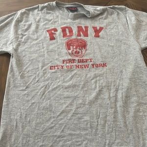 Official FDNY T-shirt XL Gray